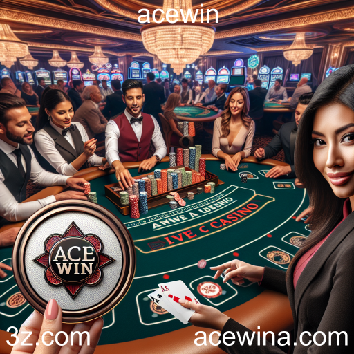 Experiência Imersiva com Jogos Ao Vivo no Acewin